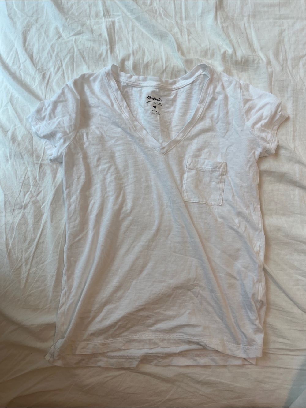 Madewell V-Neck Cotton Tee